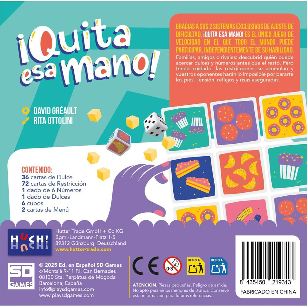 Juego De Mesa Quita Esa Mano Español img #5