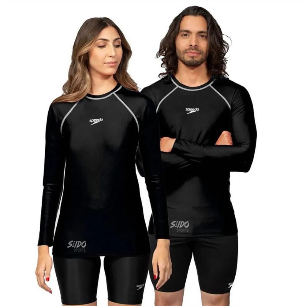 Camiseta Natación Speedo Ml Hyden Buzo Profesional img #1
