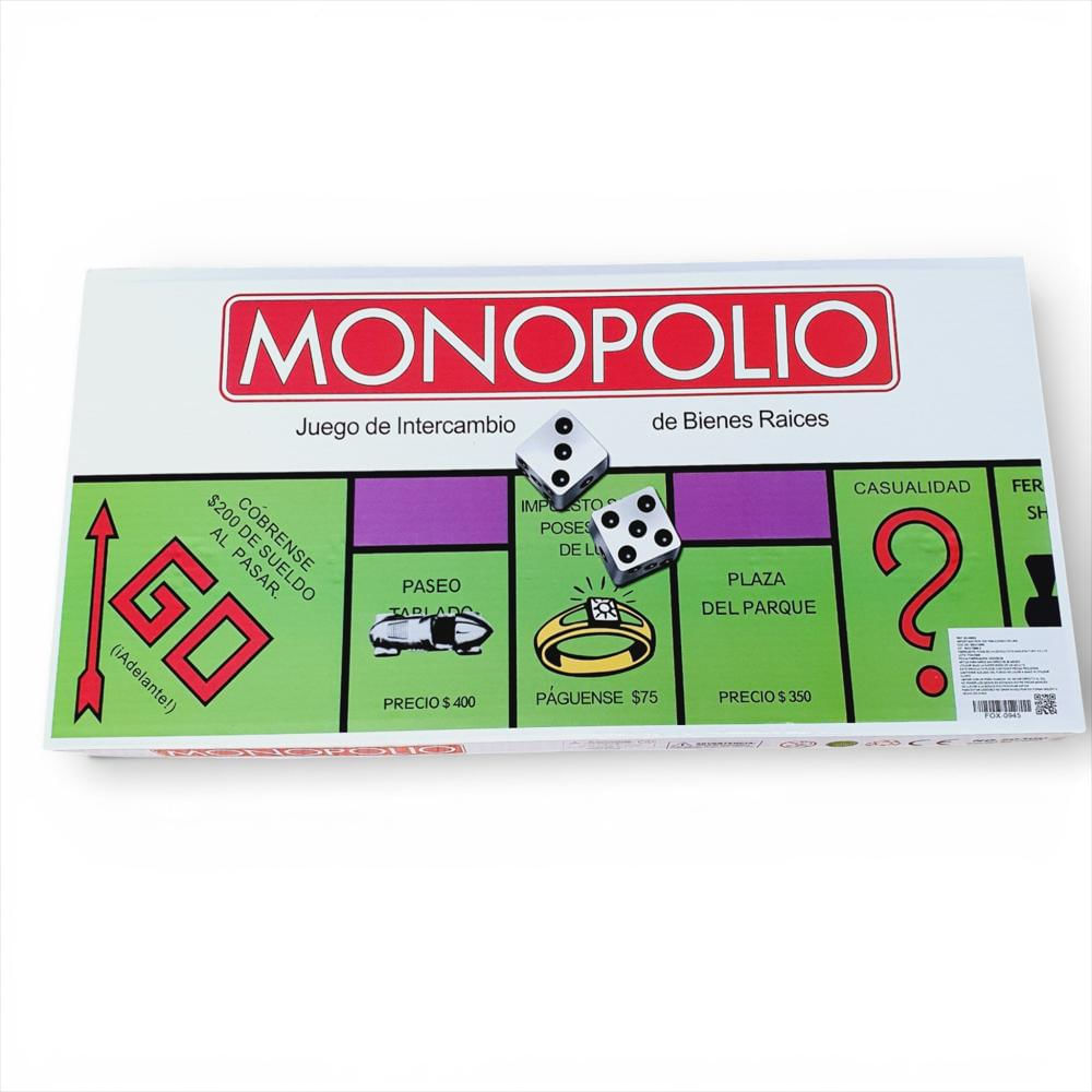 Monopolio Clasico Juego Mesa Intercambio De Bienes Raices img #5