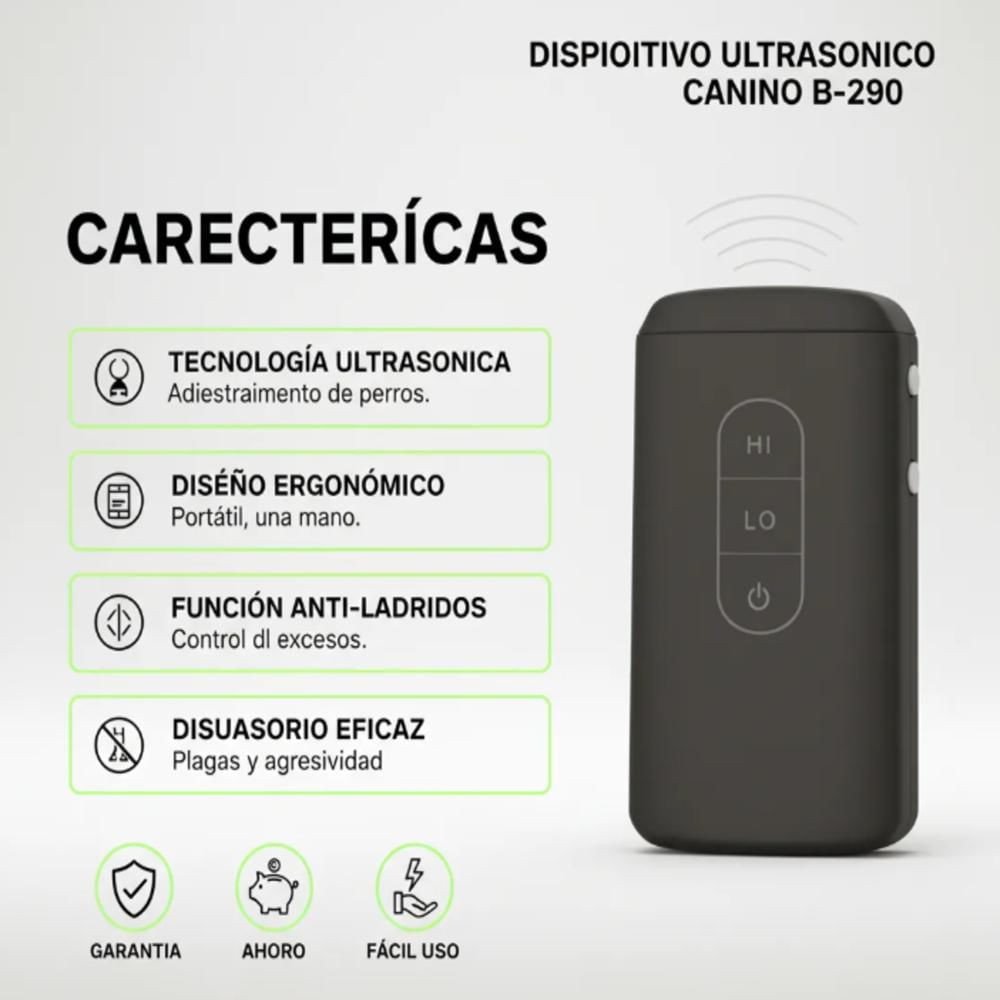 Dispositivo Ultrasonico Canino B 290 img #3