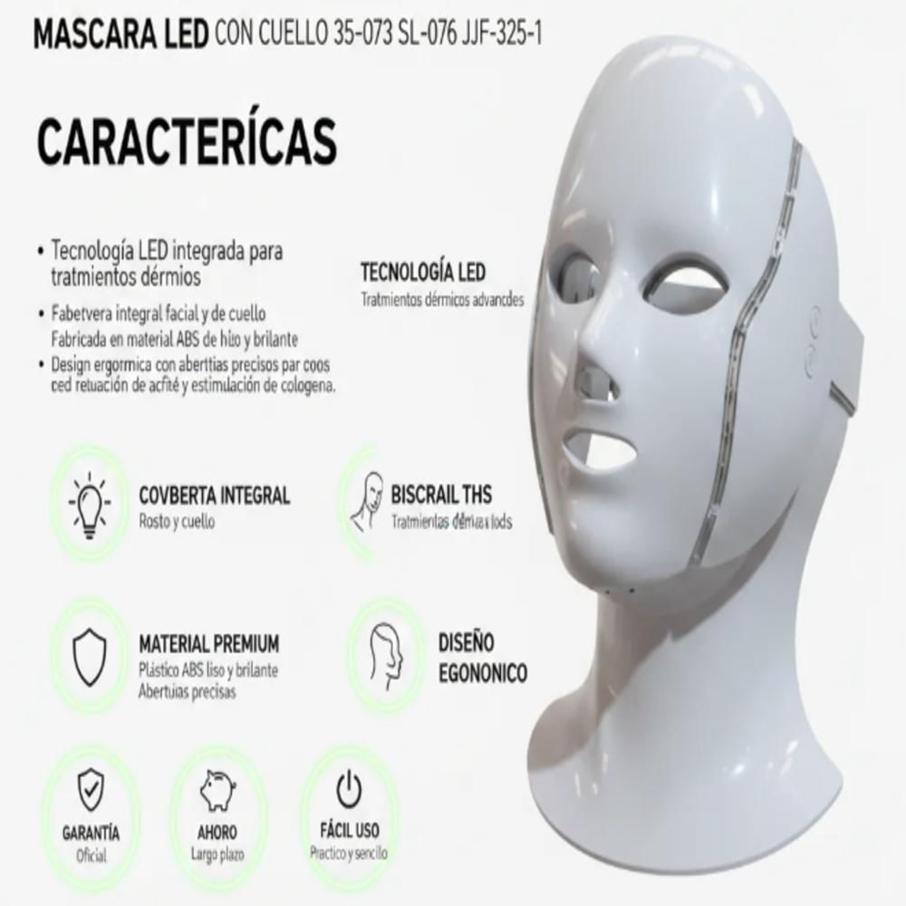 Mascara Led Con Cuello 3585 img #3