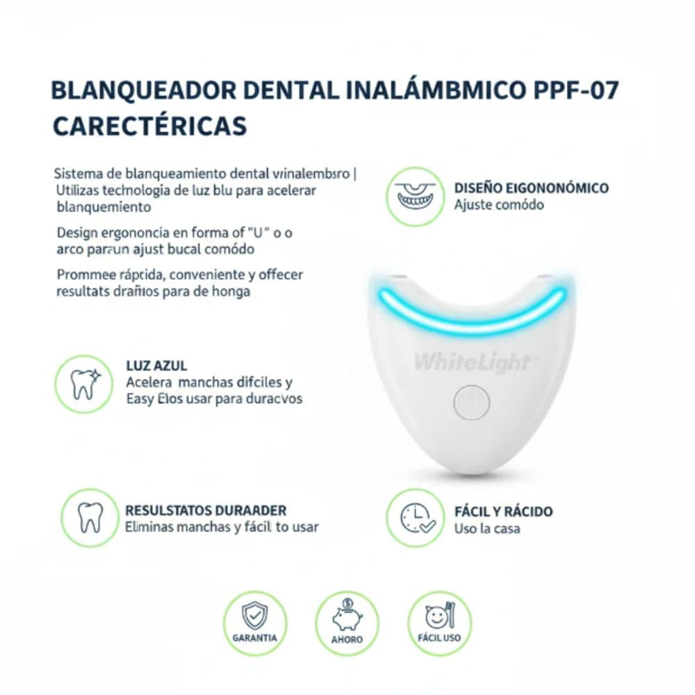 Blanqueador Dental Imnalambrico Ppf 07 img #3