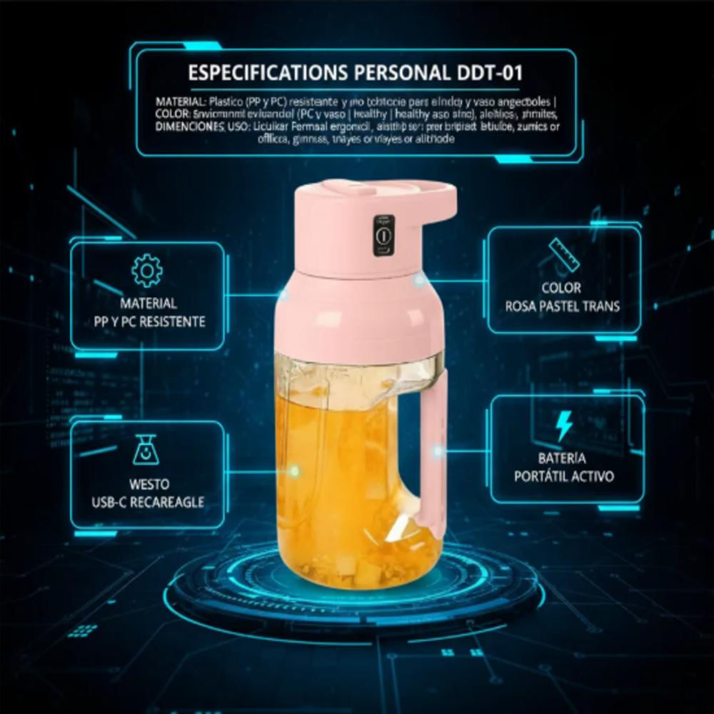 Licuadora Portatil Personal Ddt 01 img #2