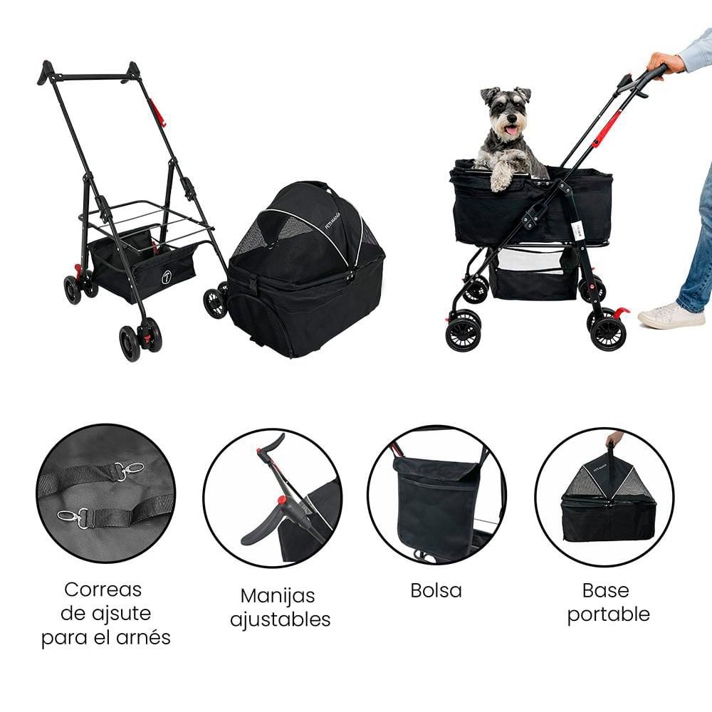 Coche paseador para bebe PRIORI img #2