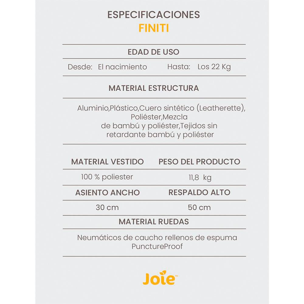 Coche compacto para bebe JOIE img #8