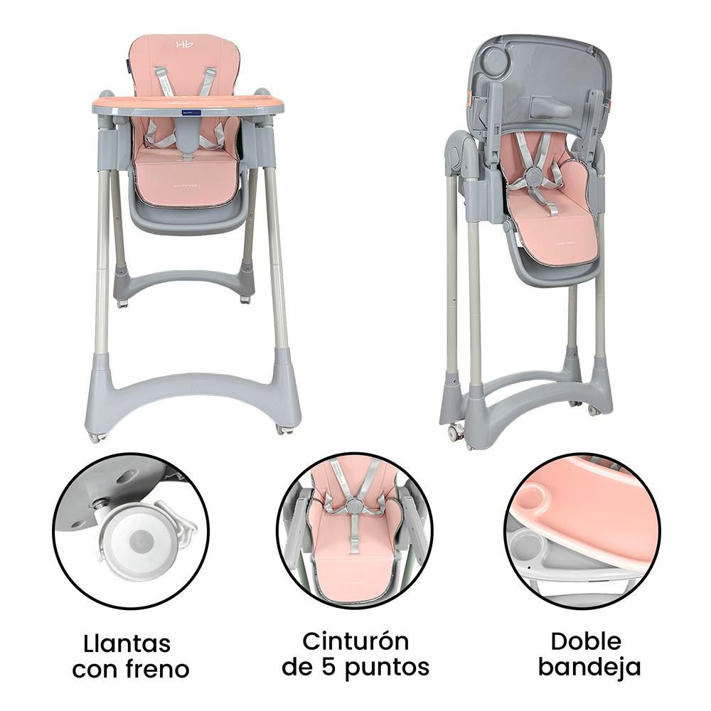 Silla Comedor Para Bebe Multiposiciones HAPPY BABY img #2