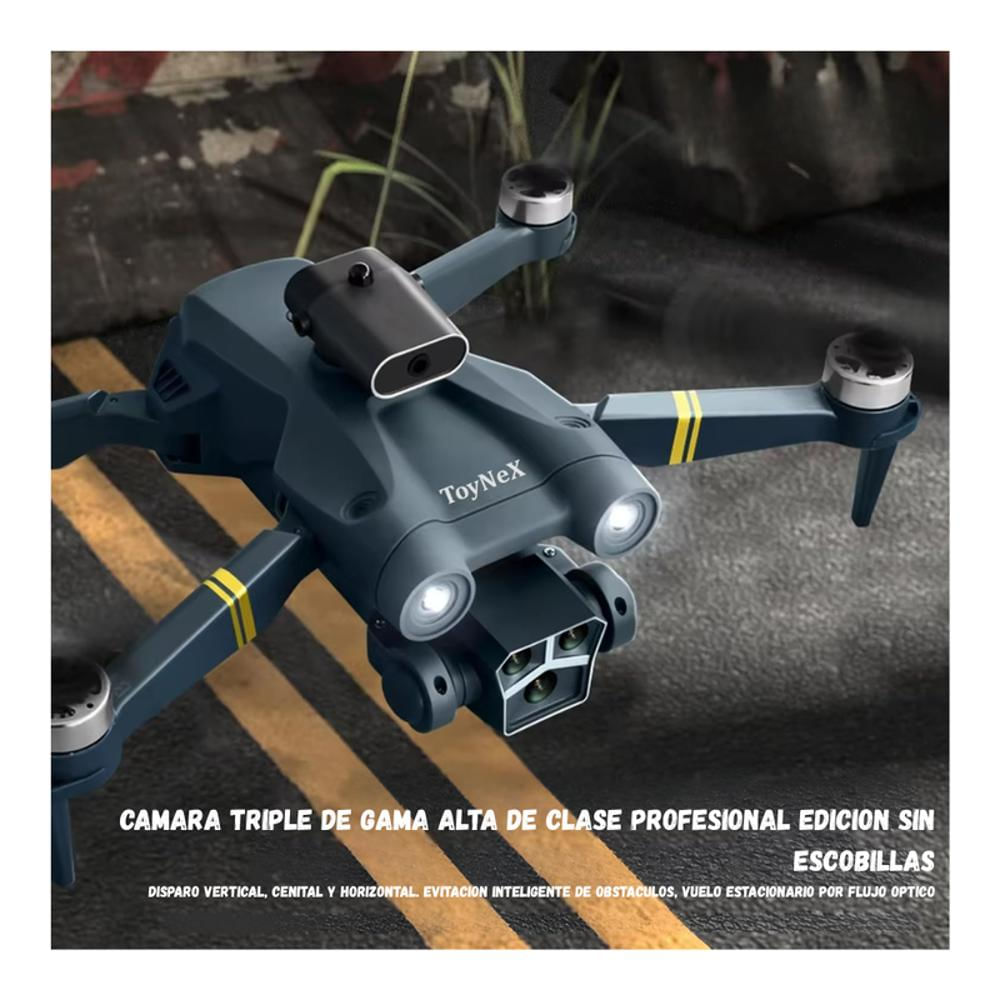 Drone Z3 Max Triple Camara Sensor Obstaculos Control Remoto img #3