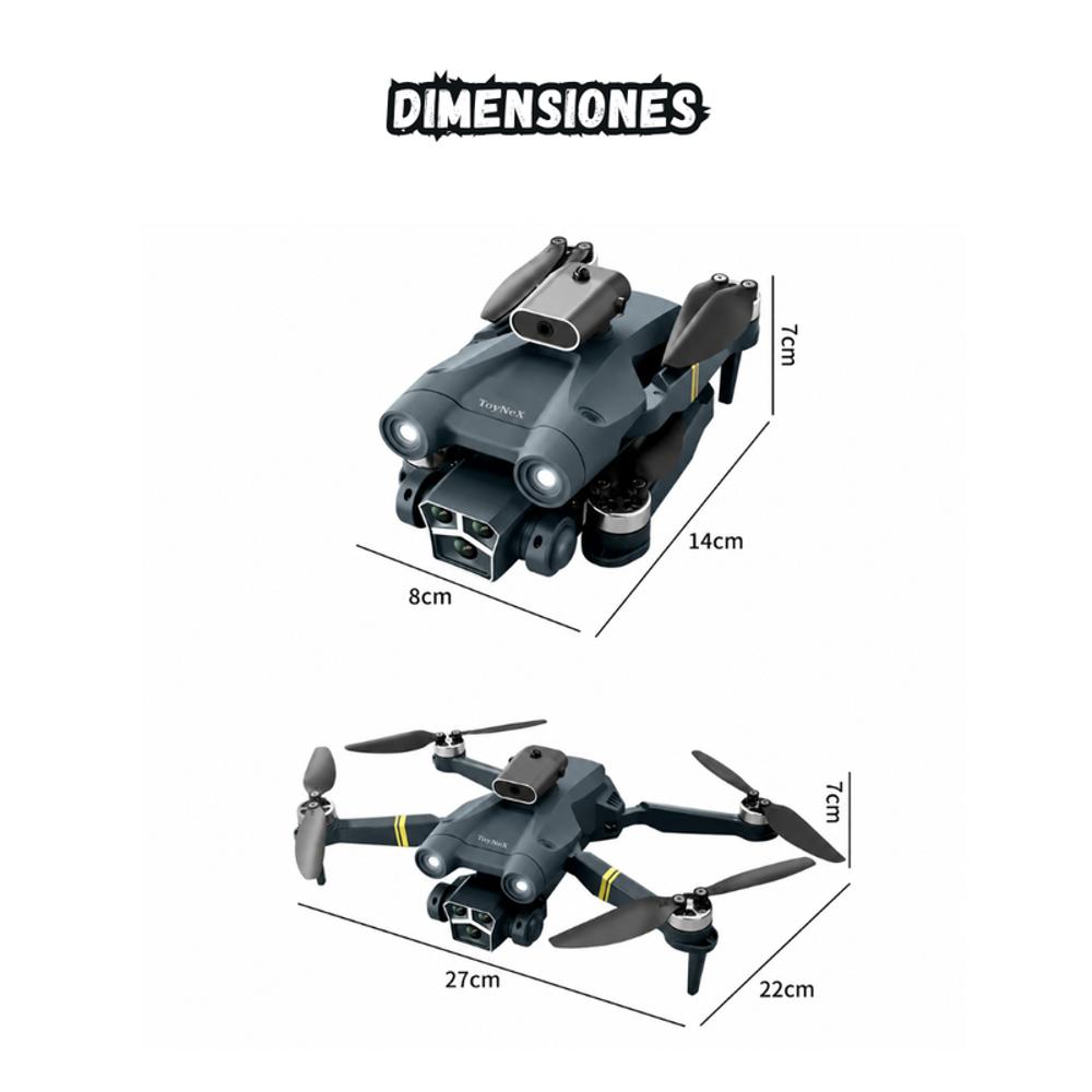 Drone Z3 Max Triple Camara Sensor Obstaculos Control Remoto img #5