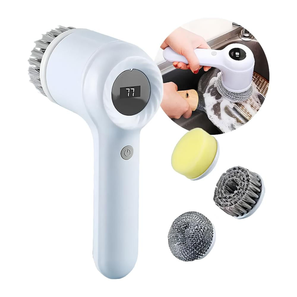 Cepillo Electrico Recargable Limpieza 5 En 1 Multifuncional img #1
