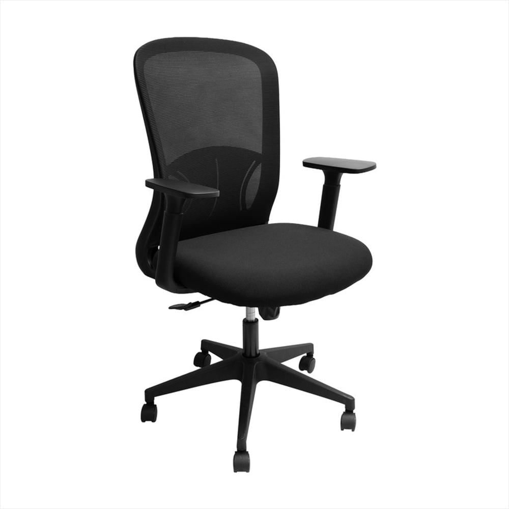 Silla De Oficina Escritorio Beijin Negra Malla Transpirable img #1