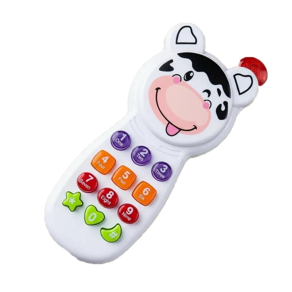 Celular Interactivo Diseño De Vaca Para Niños Con Sonido img #1
