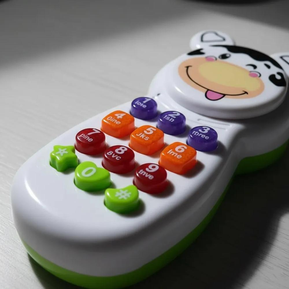 Celular Interactivo Diseño De Vaca Para Niños Con Sonido img #5
