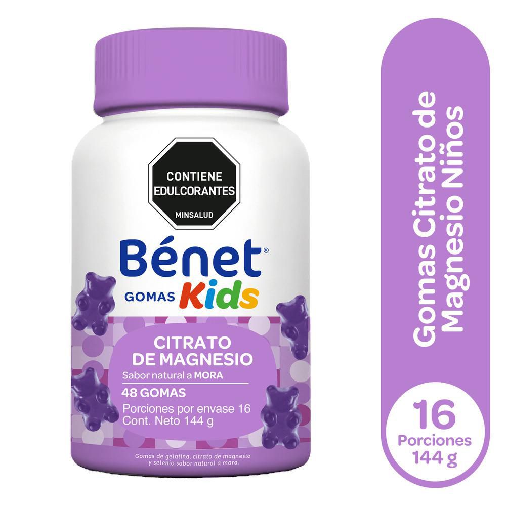 Gomas BENET KIDS MAGNESIO (144  gr) img #2