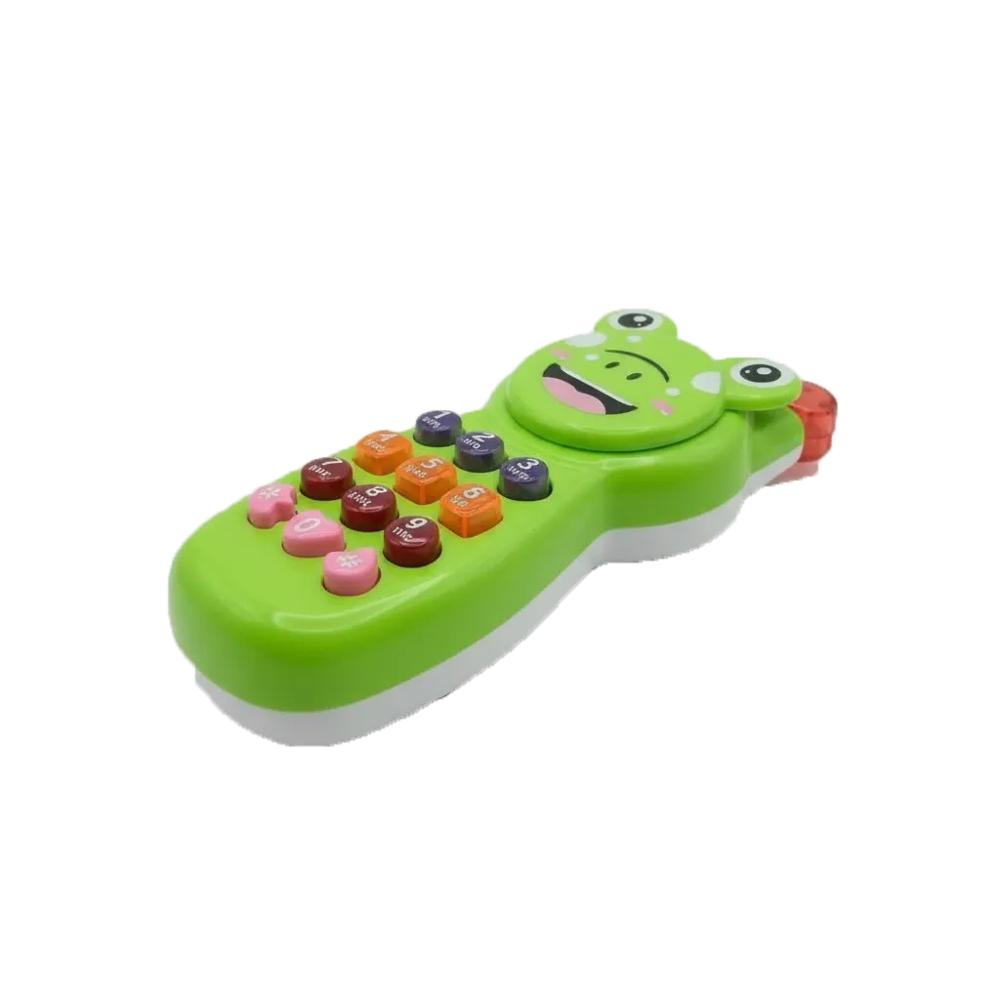 Celular Interactivo Diseño De Rana Para Niños Con Sonido img #1