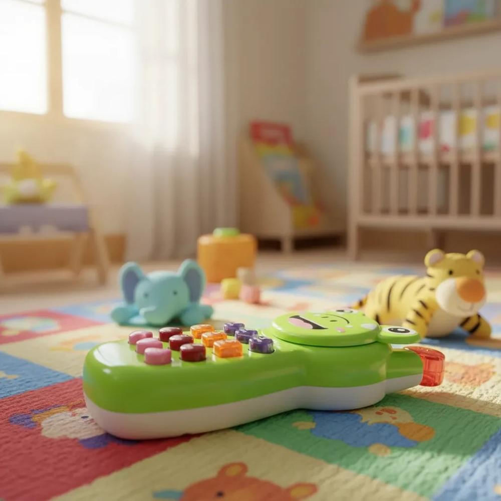 Celular Interactivo Diseño De Rana Para Niños Con Sonido img #3