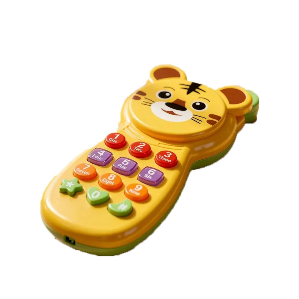 Celular Interactivo Diseño De Tigre Para Niños Con Sonido img #1