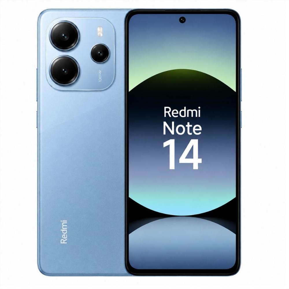 Combo Celular Xiaomi Note 14 256Gb 8 Gb Ram Azul +Reloj Smart Watch img #2