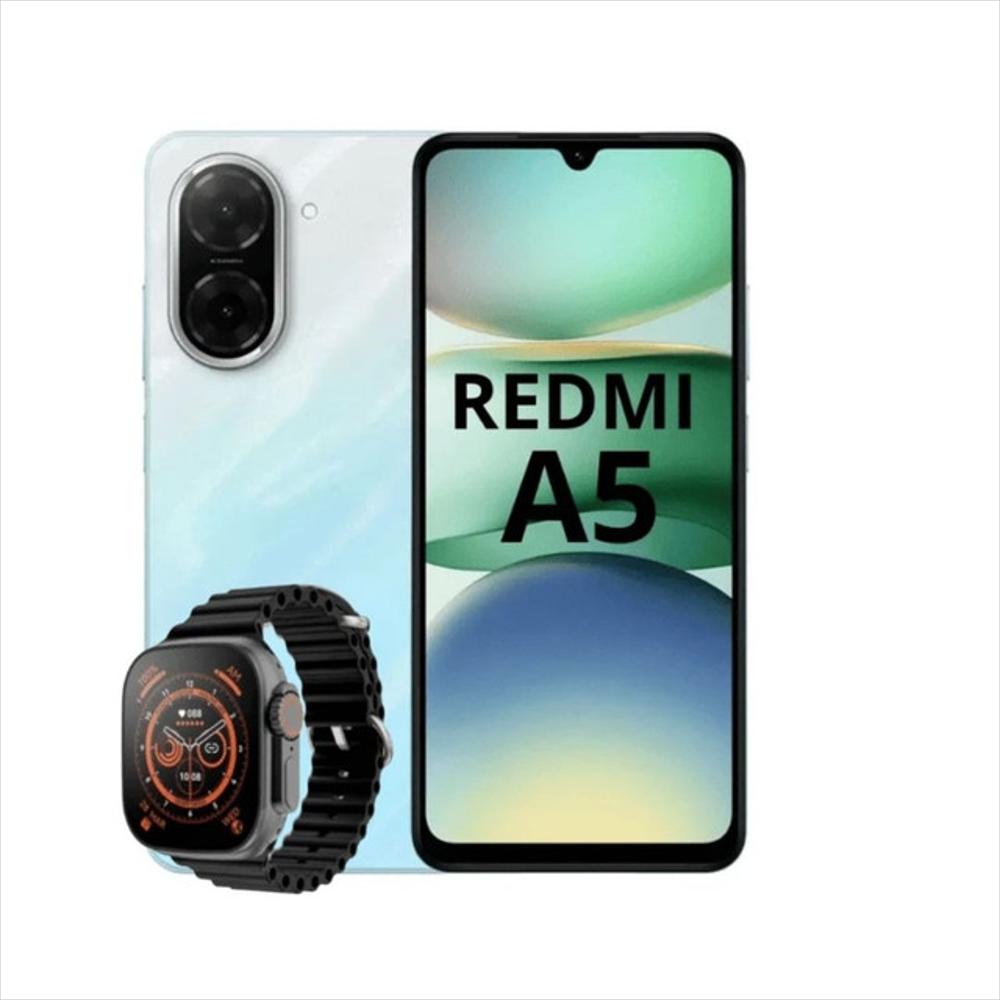 Combo Celular Xiaomi Redmi A5 128Gb 4 Gb Ram Azul + Reloj Smart Watch img #1