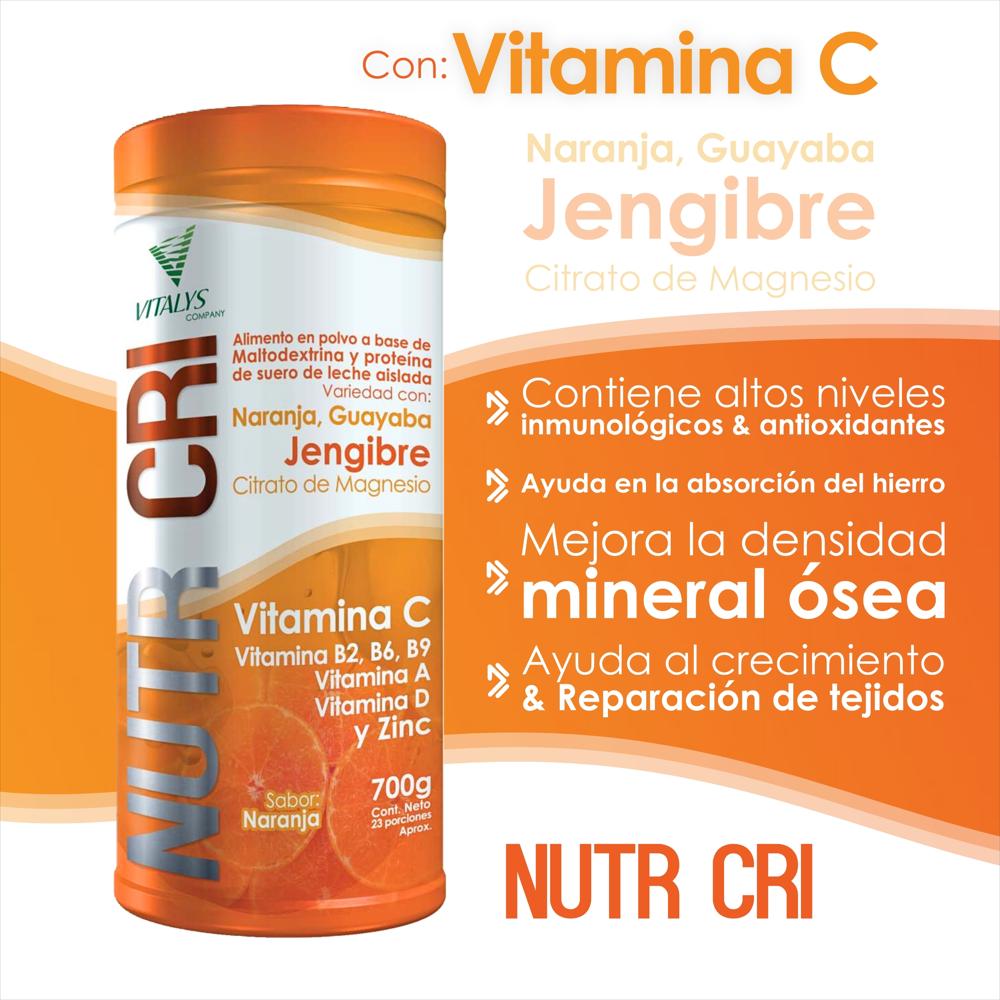 Alimento Multivitaminico Con Naranja, Guayaba Y Jengibre Nutr Cri img #4