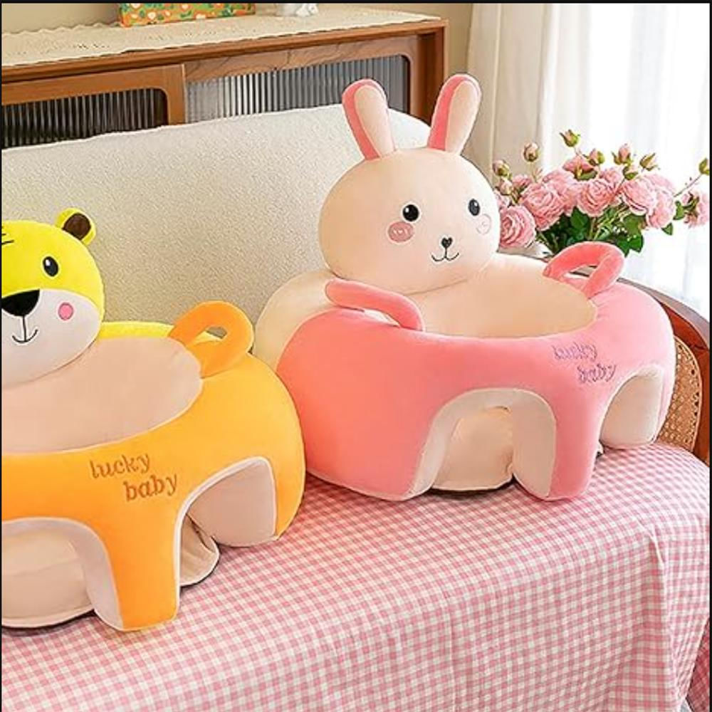 Cojin Almohada Para Sentar Al Bebe Niña Estilo Conejita img #3