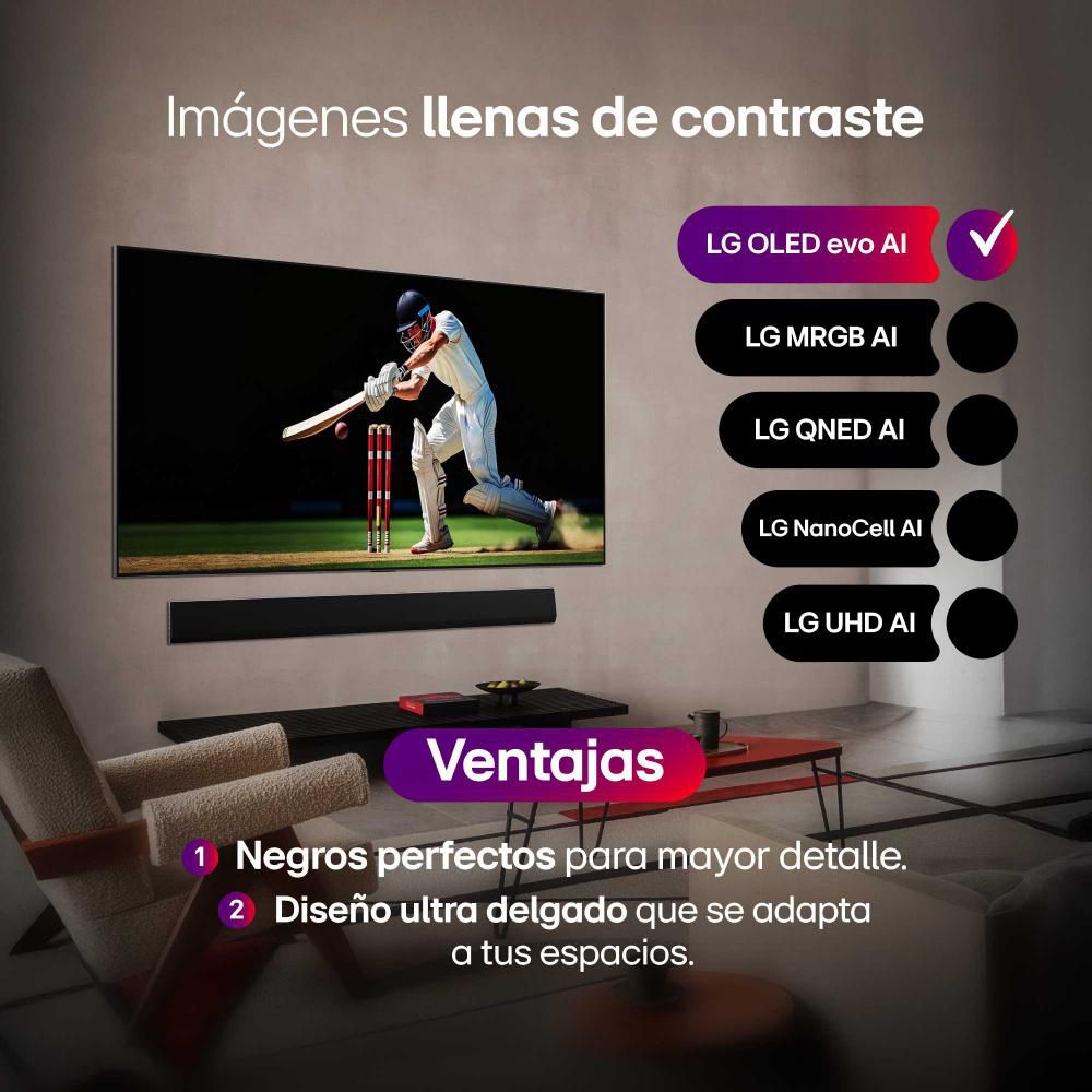 Televisor LG 55 pulgadas OLED Uhd4K Smart TV OLED55B6PSA img #3
