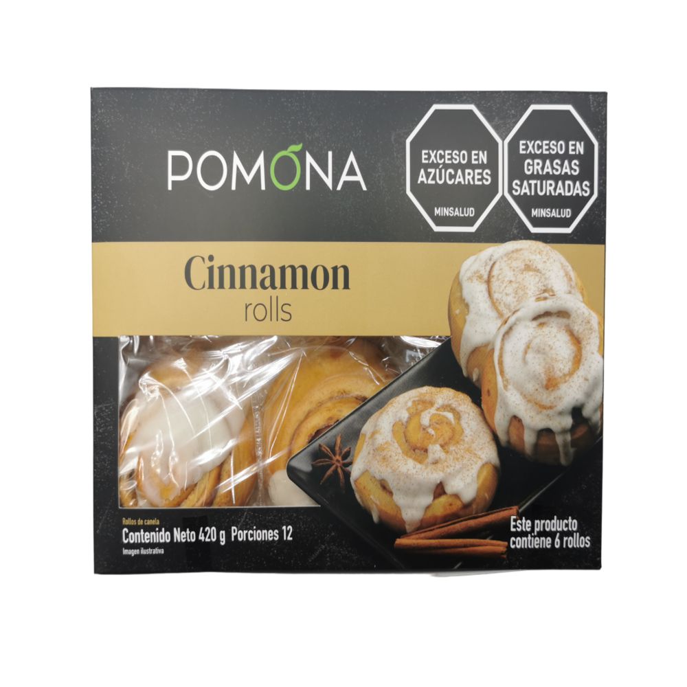CINNAMON Pomona CINNAMON ROLLS (420  gr) img #1
