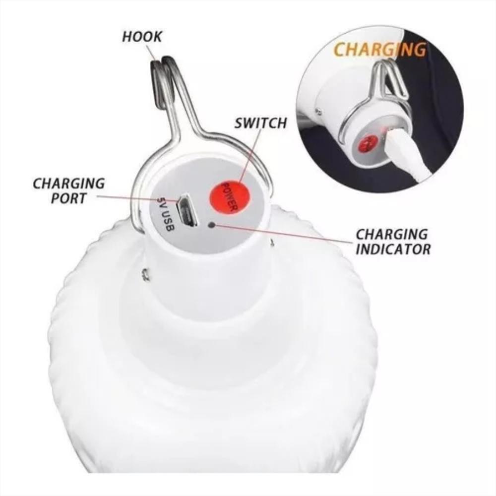 Bombillo Led Recargable img #2