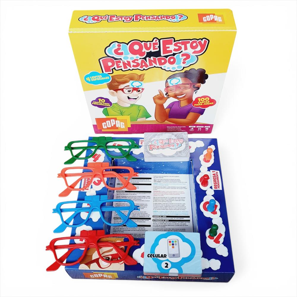 Que Estoy Pensando Copag Juego De Mesa Adivinar Interactivo img #1