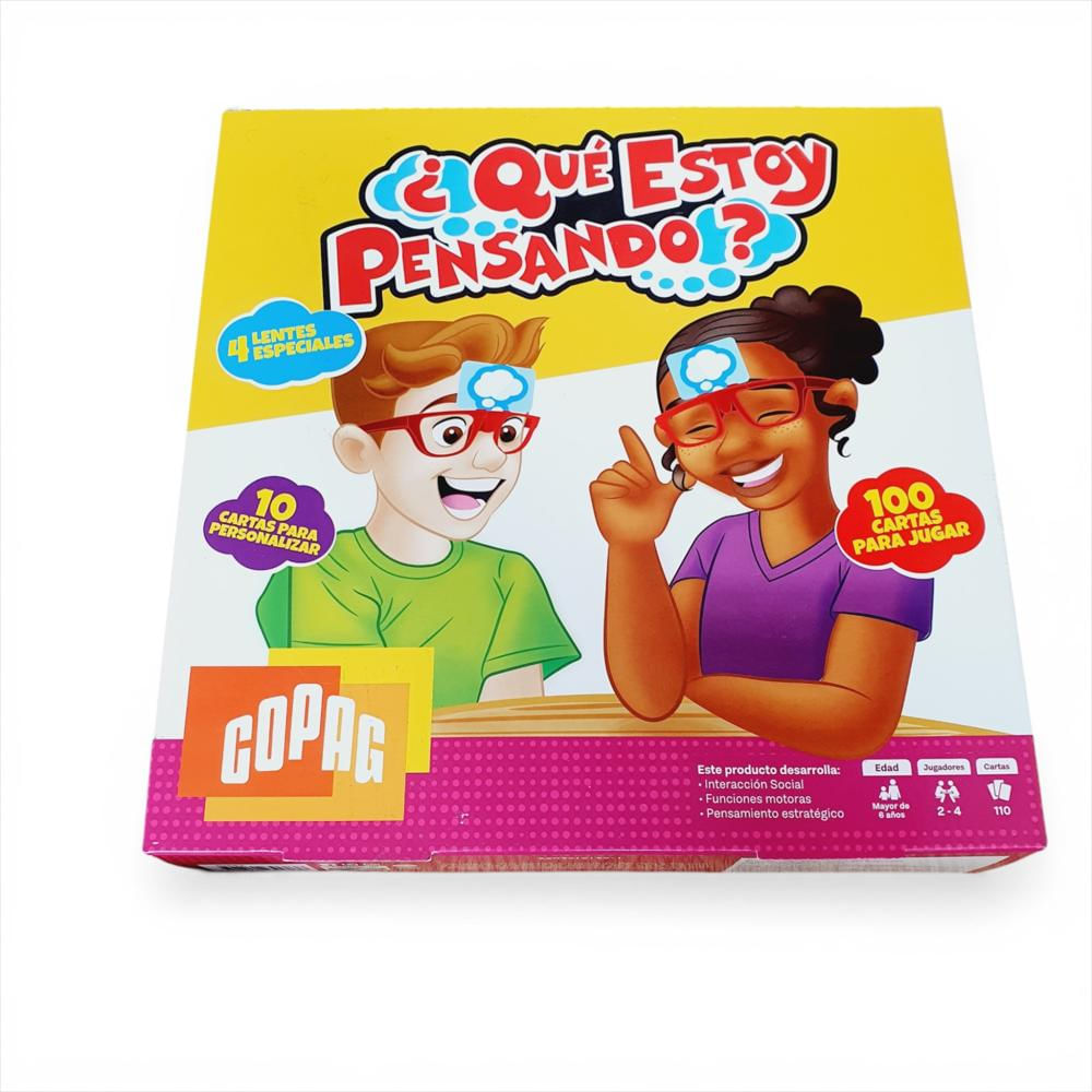 Que Estoy Pensando Copag Juego De Mesa Adivinar Interactivo img #3