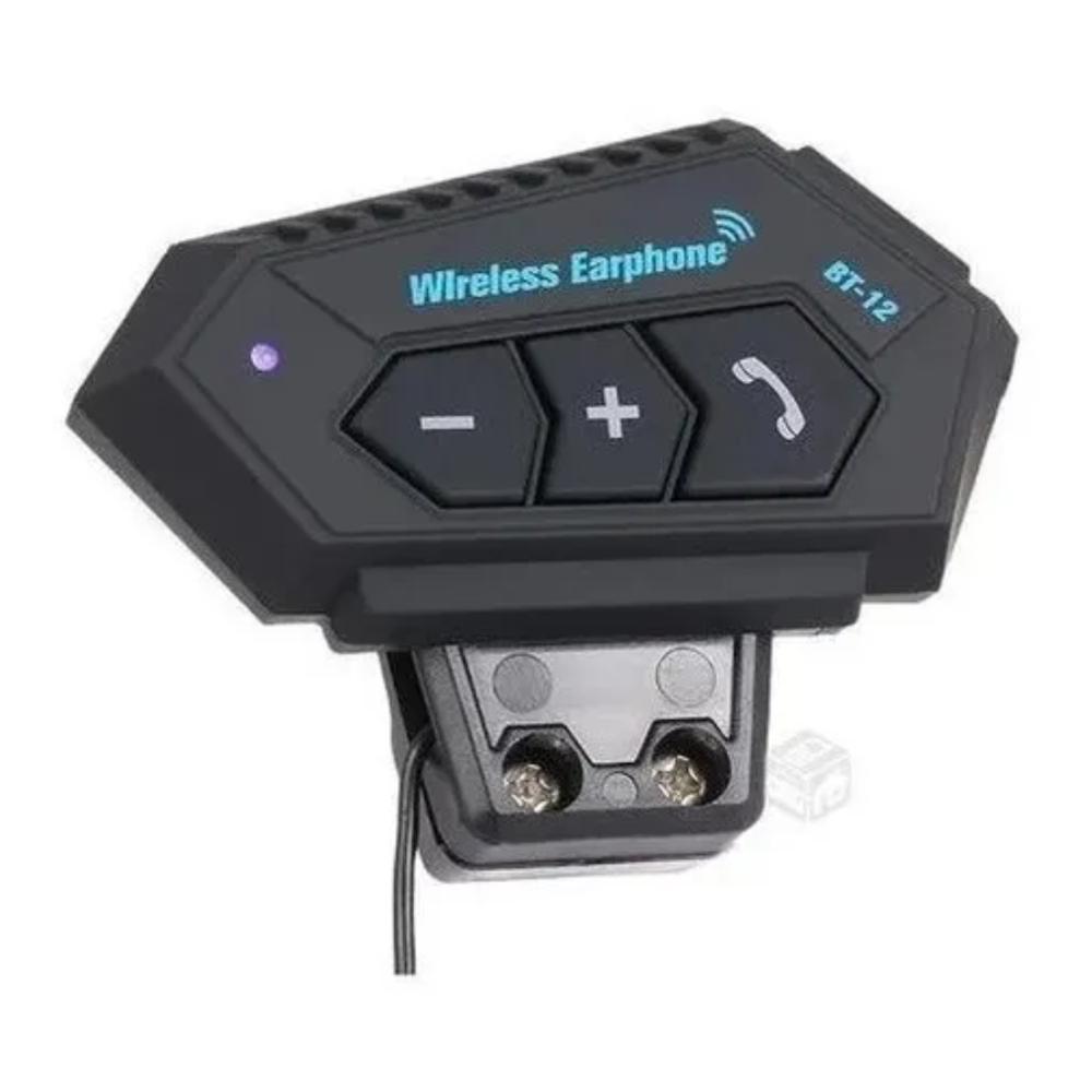 Intercomunicador Bluetooth Para Casco Con Micrófono Y Audio Estéreo img #2