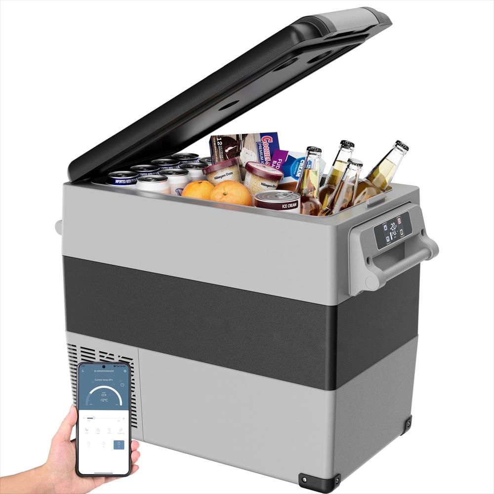 Nevera Portátil Simzlife 59 Qt 12V Para Carro Gris img #1