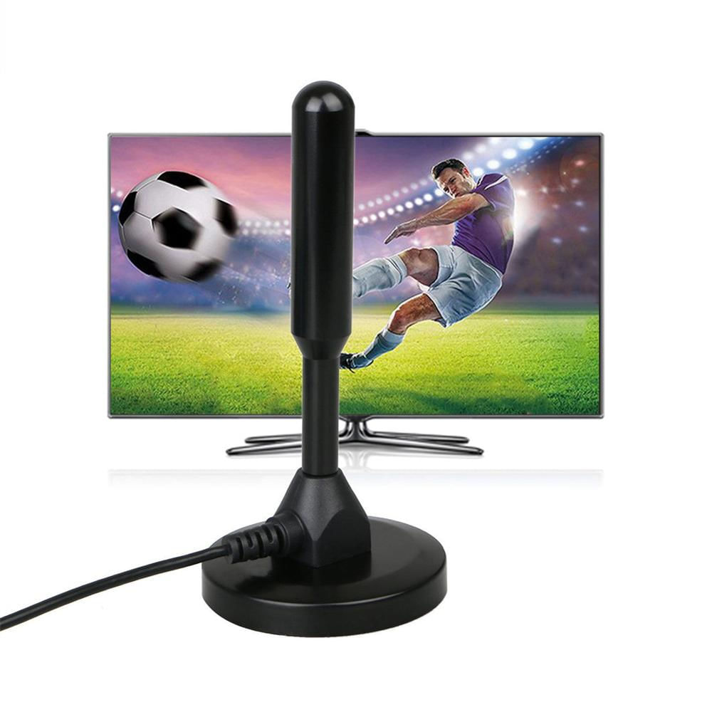 Antena Tv Digital Tdt Full Hd Interior Señal Amplificada 4K Universal img #1