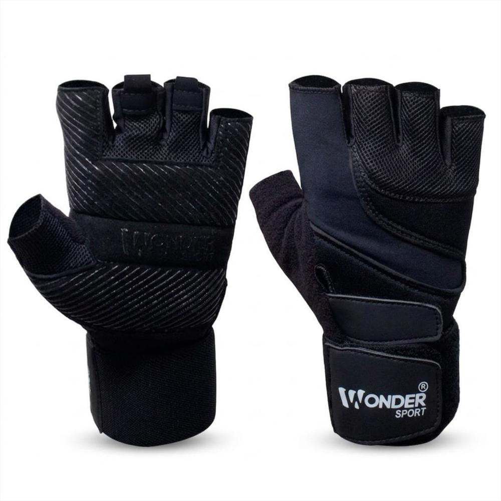 Guantes De Gimnasio Muñequera Wsport Talla L img #1