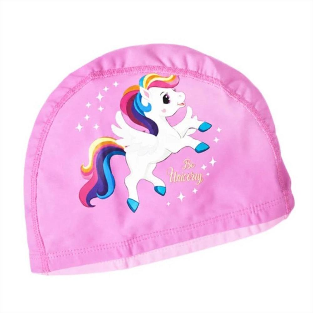 Gorro Natacion Licra Junior Diseños Wsport Rosado img #1