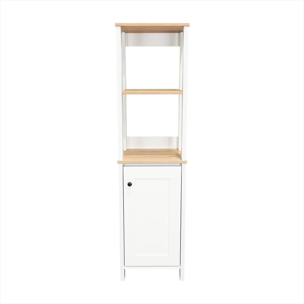 Optimizador De Baño Blanco 40X150.7Cm Sin Cajones Y Con Un Entrepaño img #1