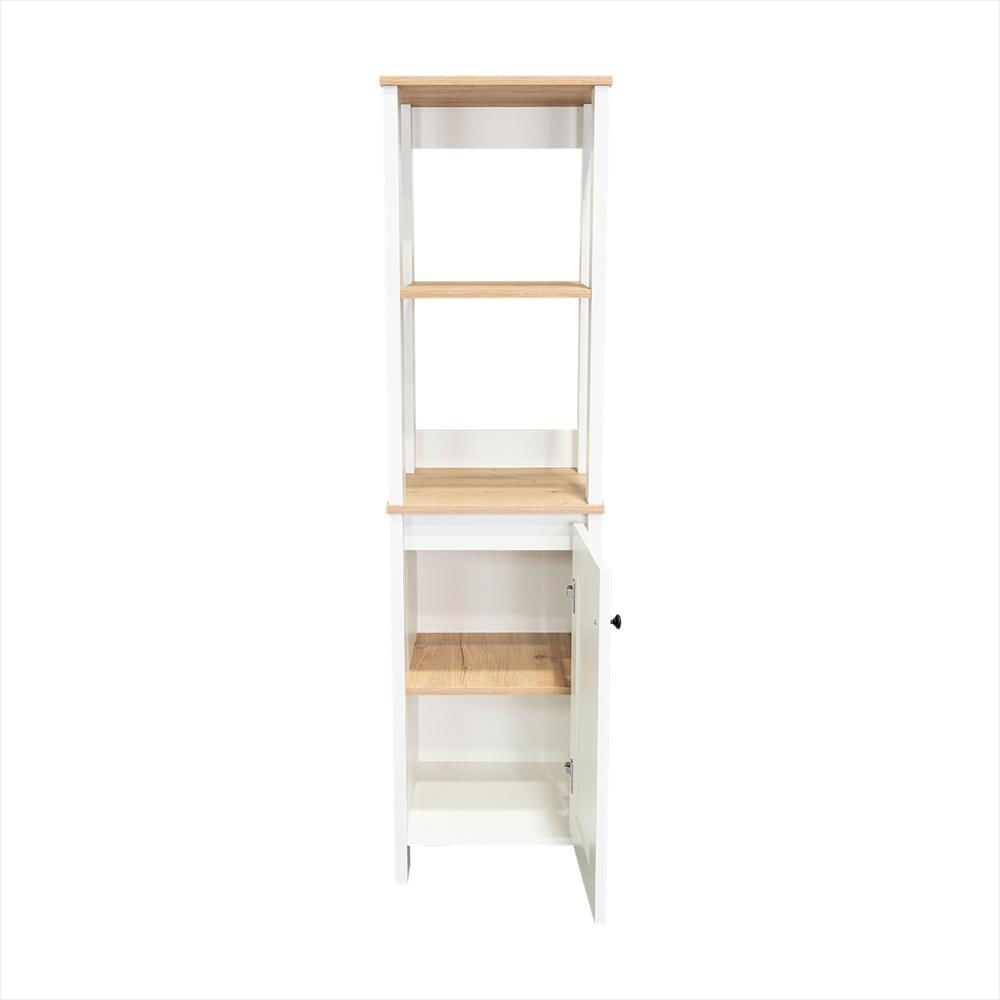 Optimizador De Baño Blanco 40X150.7Cm Sin Cajones Y Con Un Entrepaño img #2