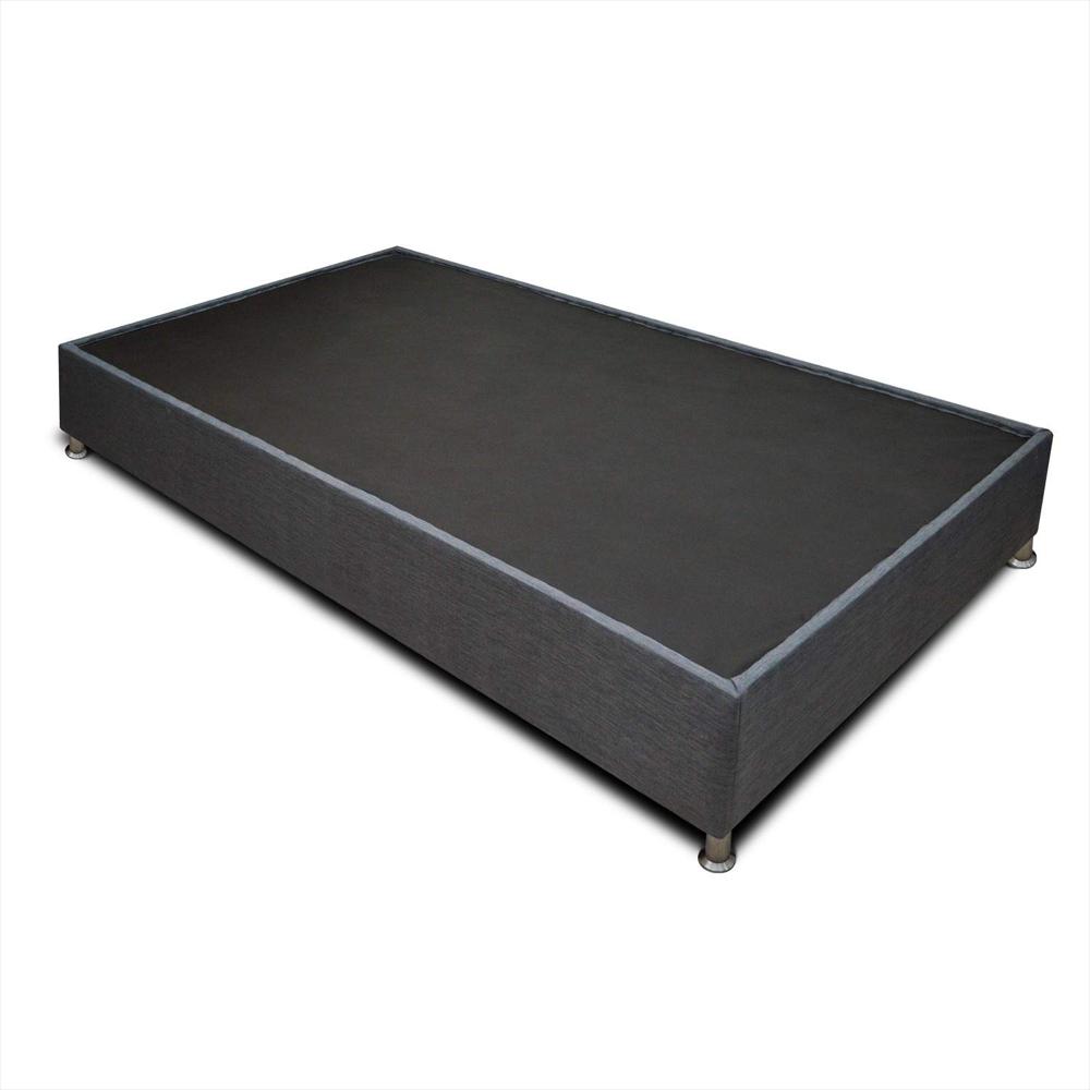 Base Cama Dreamer Gris 120X32cm Para Colchón Semidoble 120 X 190 Cm img #1