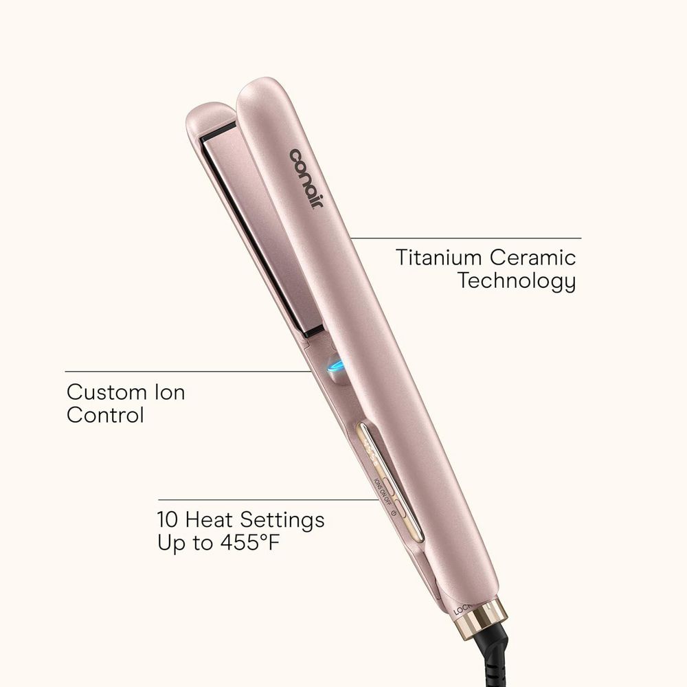 Plancha Alisadora Ceramica Frizz Free Flex 2,5Cm CONAIR CS620C img #2