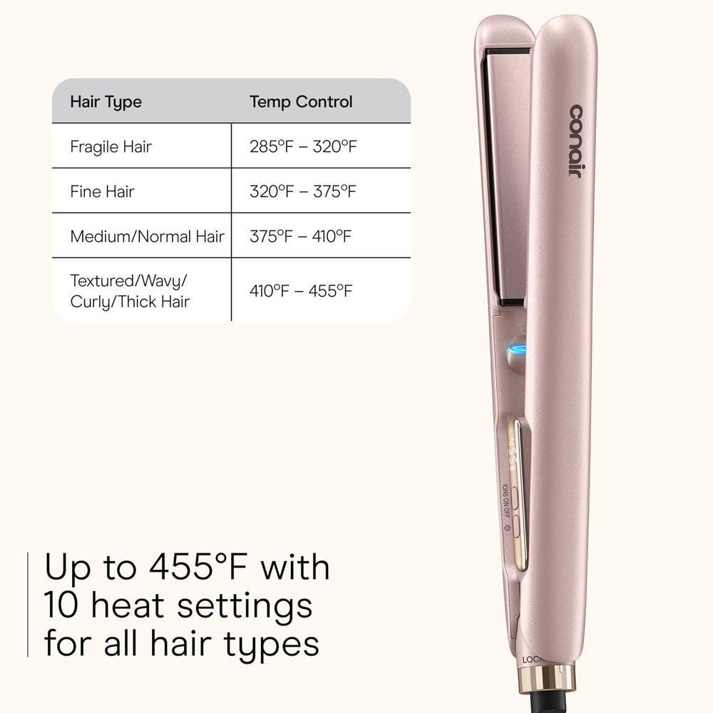 Plancha Alisadora Ceramica Frizz Free Flex 2,5Cm CONAIR CS620C img #4