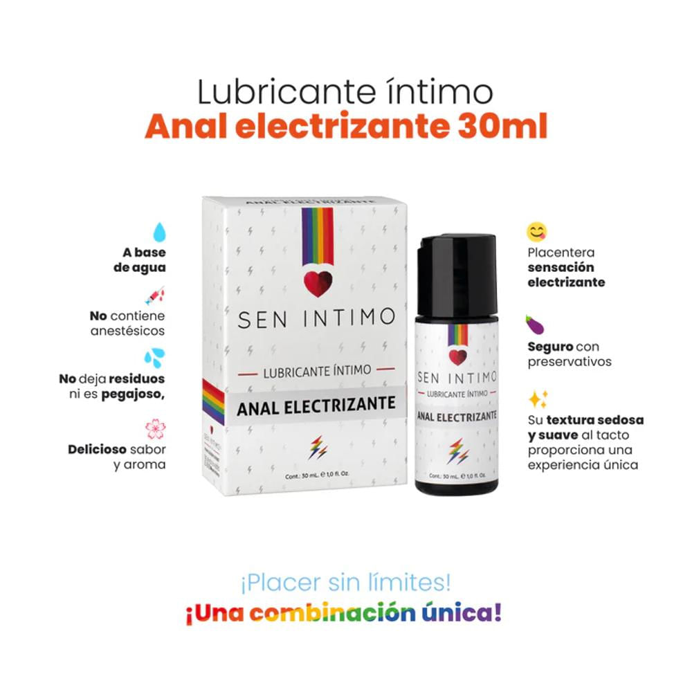 Sen Intimo Lubricante Intimo Anal Electrizante 30Ml img #2