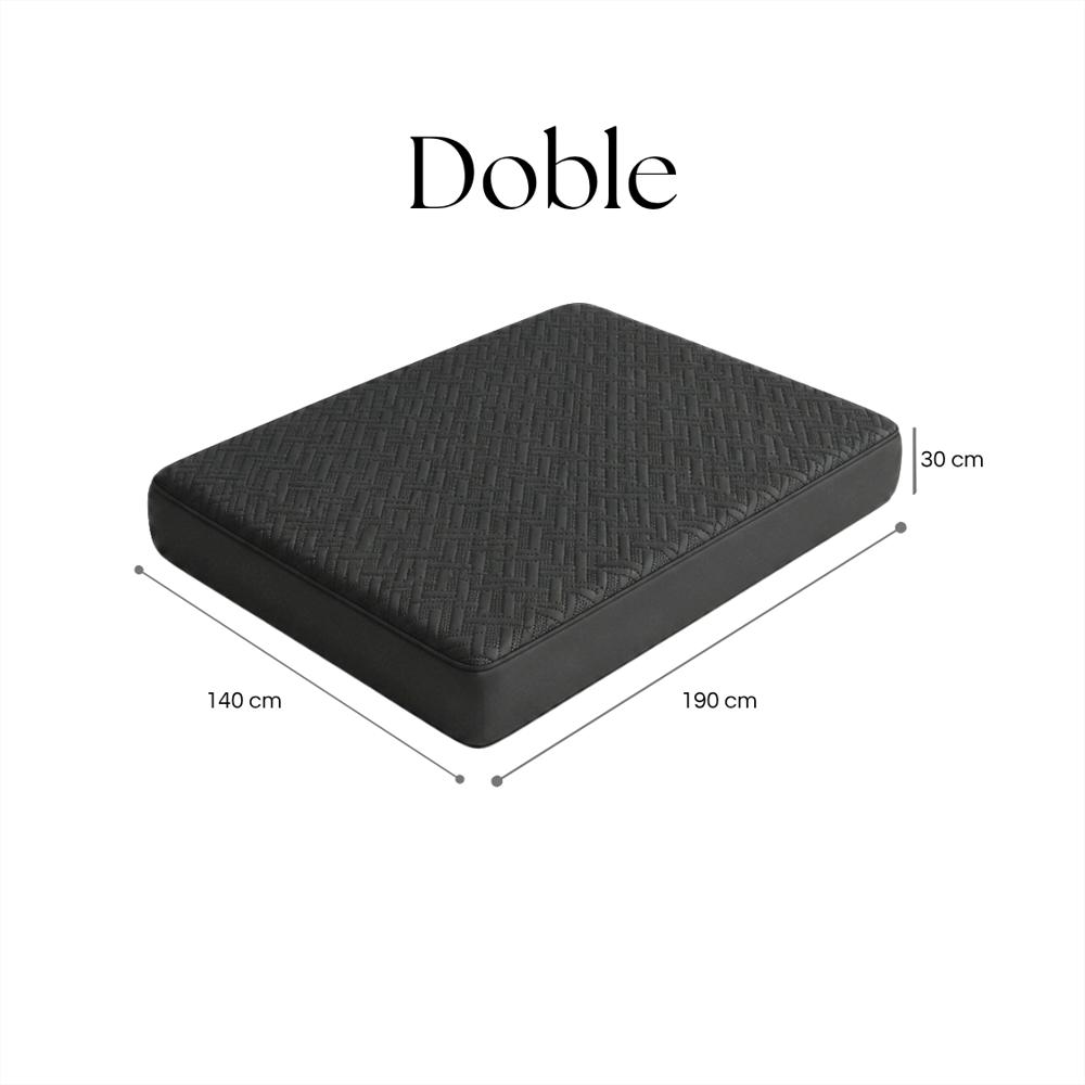 Protector De Colchón Impermeable Premium: Protección Total, Suavidad Y Frescura Azul Oscuro Doble img #3