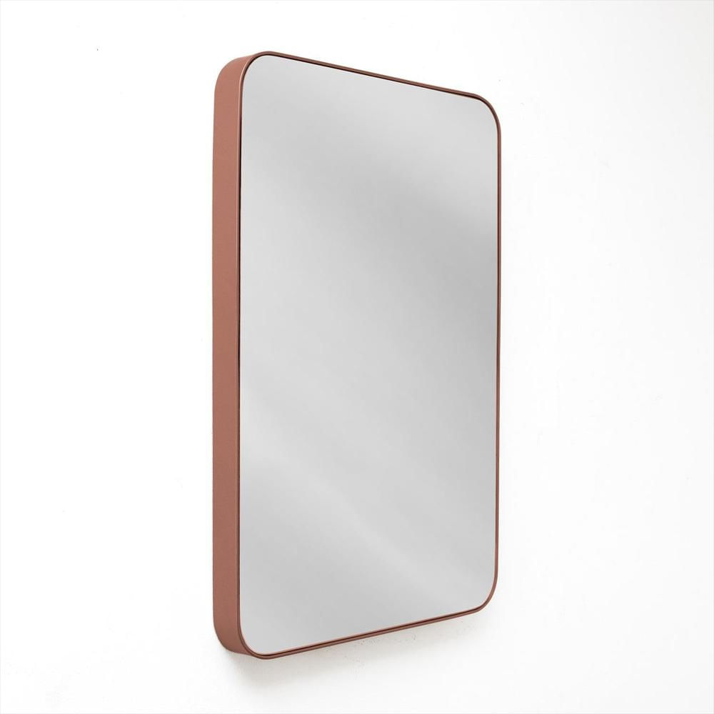 Espejo De Pared Salamanca Cobre 80X110cm Rectangular Con Marco Metalico img #3