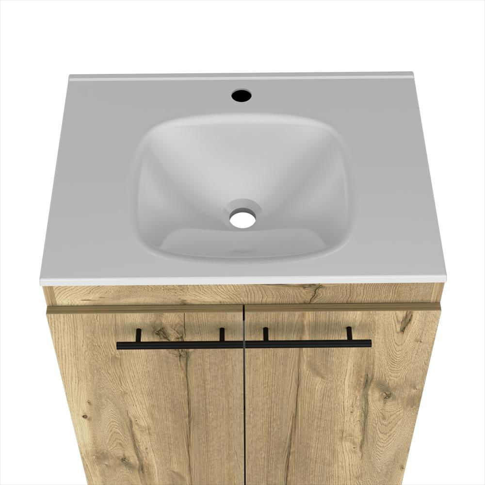 Mueble Para Lavamanos Khari Duna 60.5X86.8Cm Con Un Entrepaño img #2