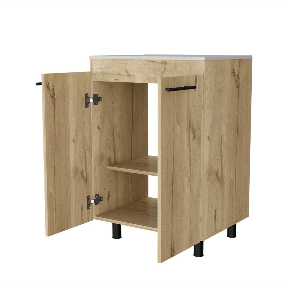 Mueble Para Lavamanos Khari Duna 60.5X86.8Cm Con Un Entrepaño img #3