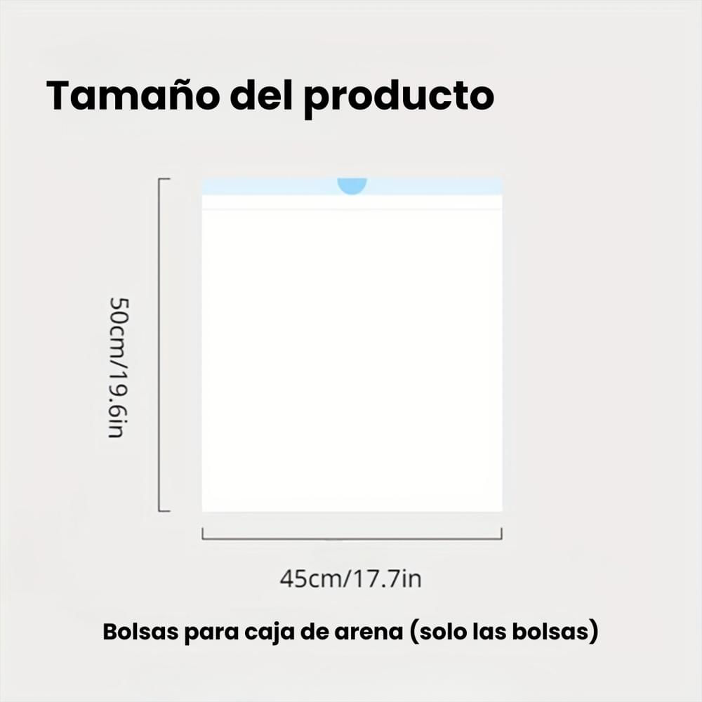 Rollos De Bolsas Para Caja Arenero Automatico Gatos Mascotas img #2