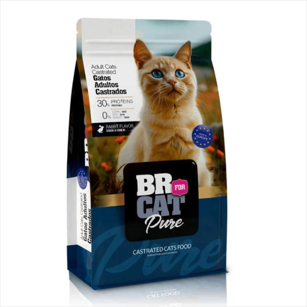 Alimento Br For Cat Gatos Castrados Sabor img #1