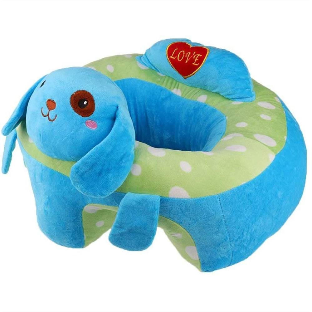 Cojin Sillon Para Sentar Al Bebe Estilo Azul Perrito img #1