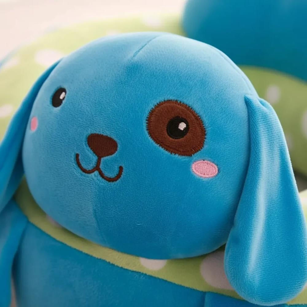 Cojin Sillon Para Sentar Al Bebe Estilo Azul Perrito img #3