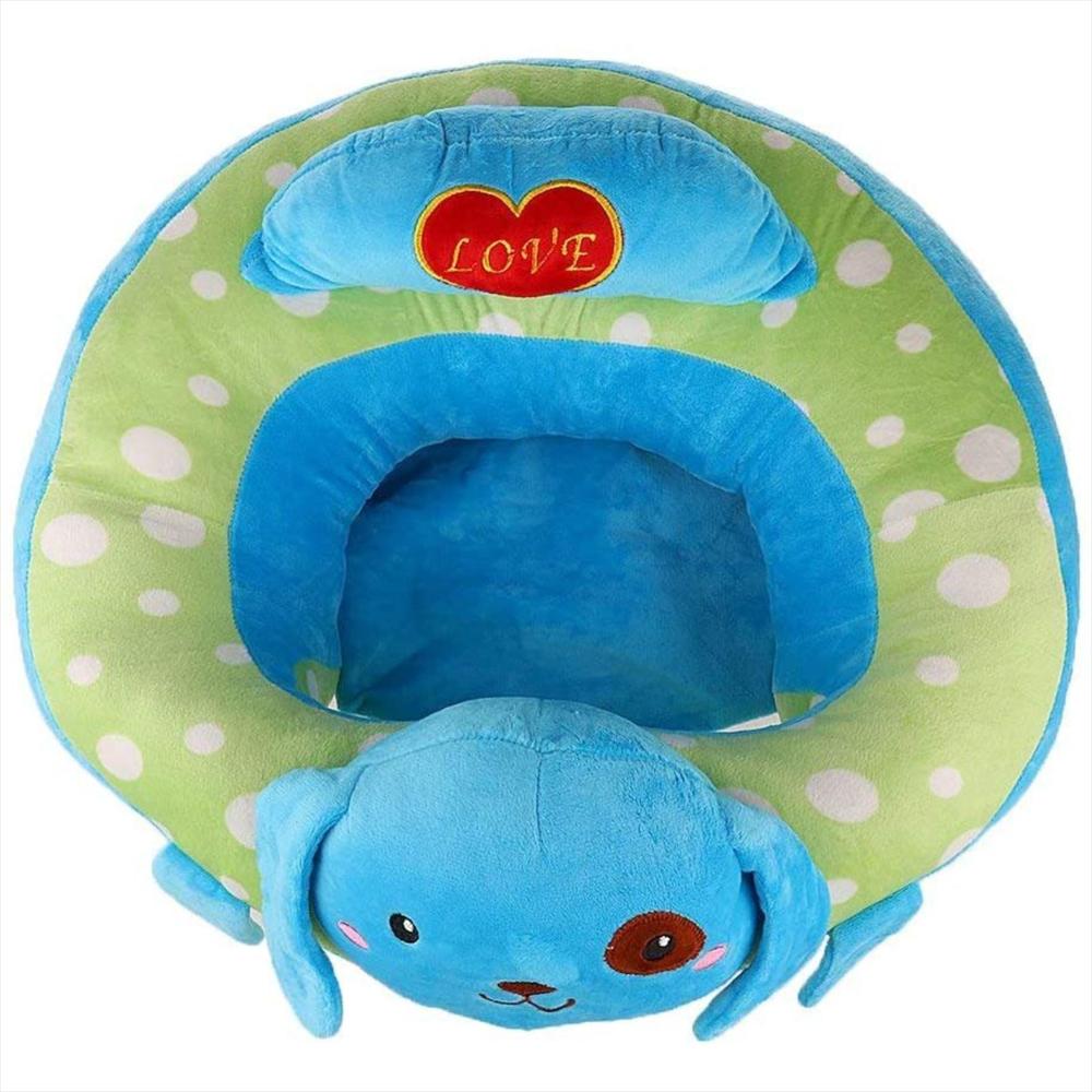 Cojin Sillon Para Sentar Al Bebe Estilo Azul Perrito img #5