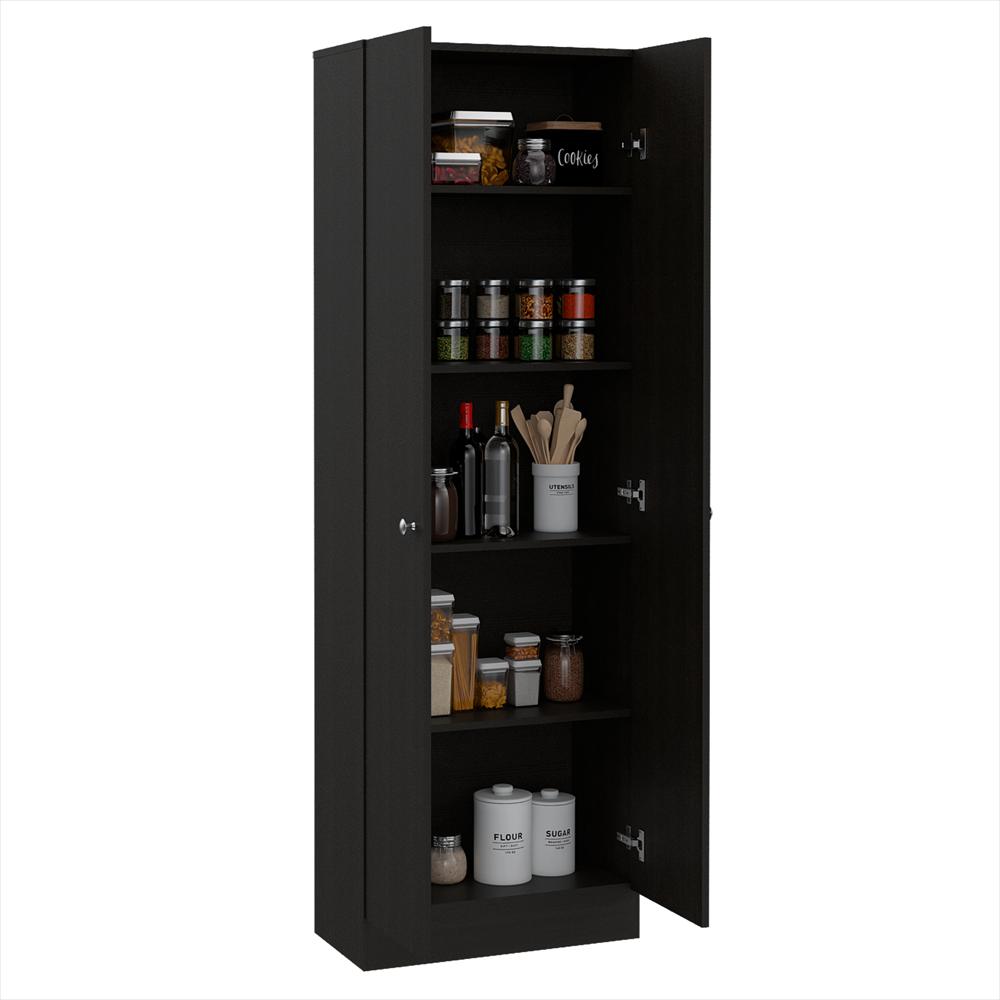 Alacena Wengue 60X180.6Cm Con Dos Puertas img #1